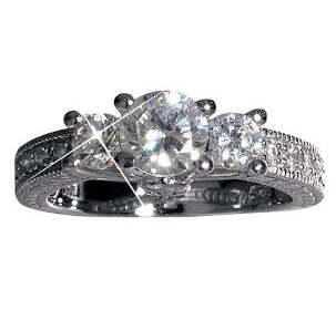 Discounted 925 Sterling Silver Jewelry: CZ Sterling Silver Rings