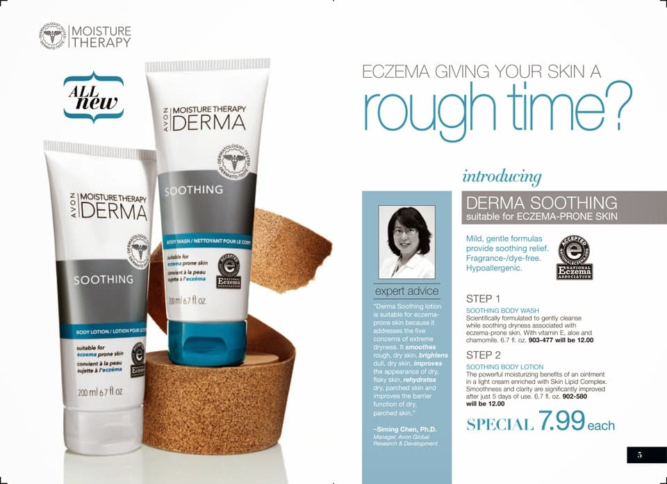 New Avon Moisture Therapy | Derma Soothing