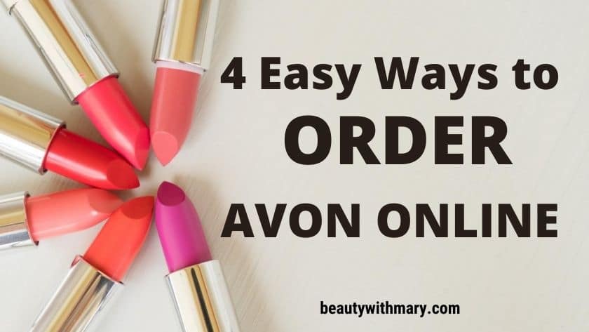 Easily Order Avon Online - 4 Simple Ways