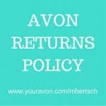 Avon 90 Day Money Back Guarantee