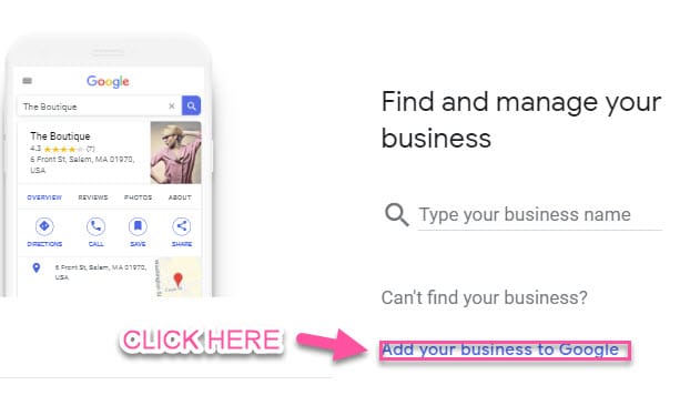 how to set up google my business for avon