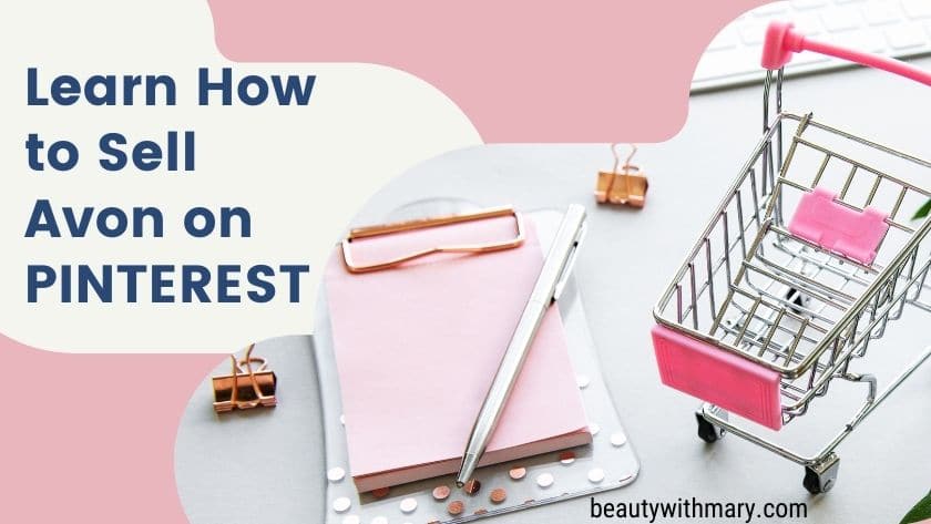 how to sell Avon on Pinterest