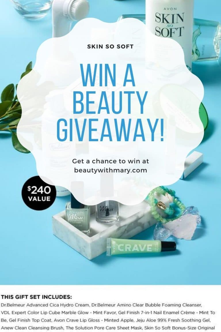 Avon Sweepstakes September 2020 - WIN Beauty Giveaway - ENTER NOW