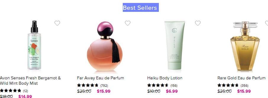 Best Avon perfumes for her