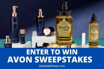 Avon Sweepstakes June 2021 - Monthly Beauty Giveaway