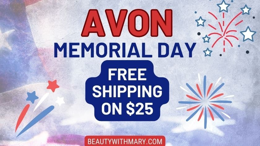 Avon Memorial Day Free Shipping on $25