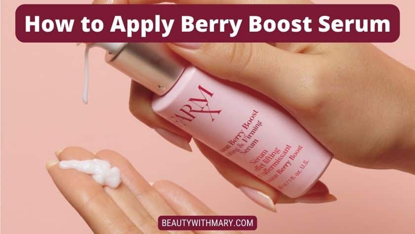 How to apply Avon Farm Rx Amazon Berry Boost Serum