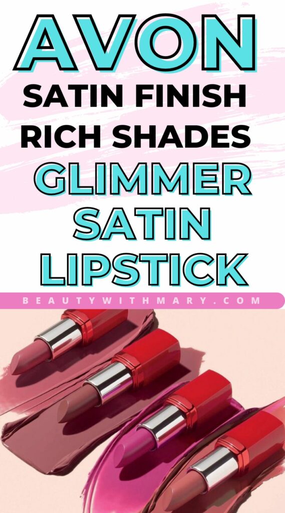 Avon Glimmer Satin Lipstick