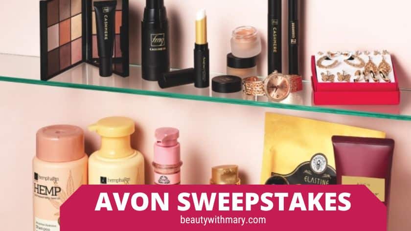 Avon Sweepstakes February 2024 Beauty Giveaway Products