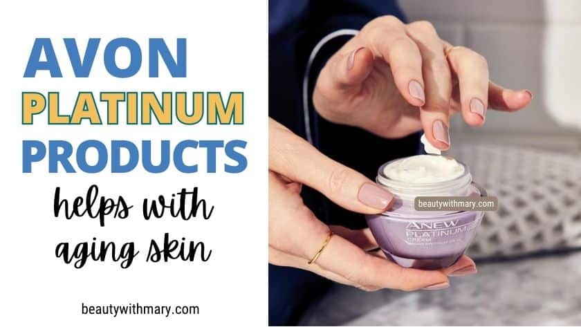 Avon Anew Platinum skin care products