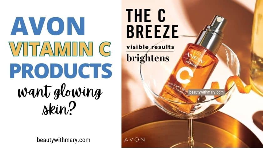 Avon Anew Vitamin C skin care products