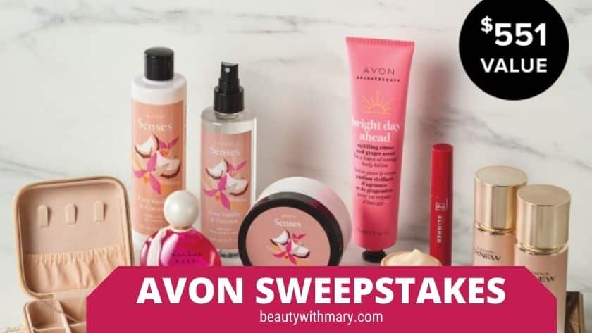 Avon sweepstakes giveaway April 2024